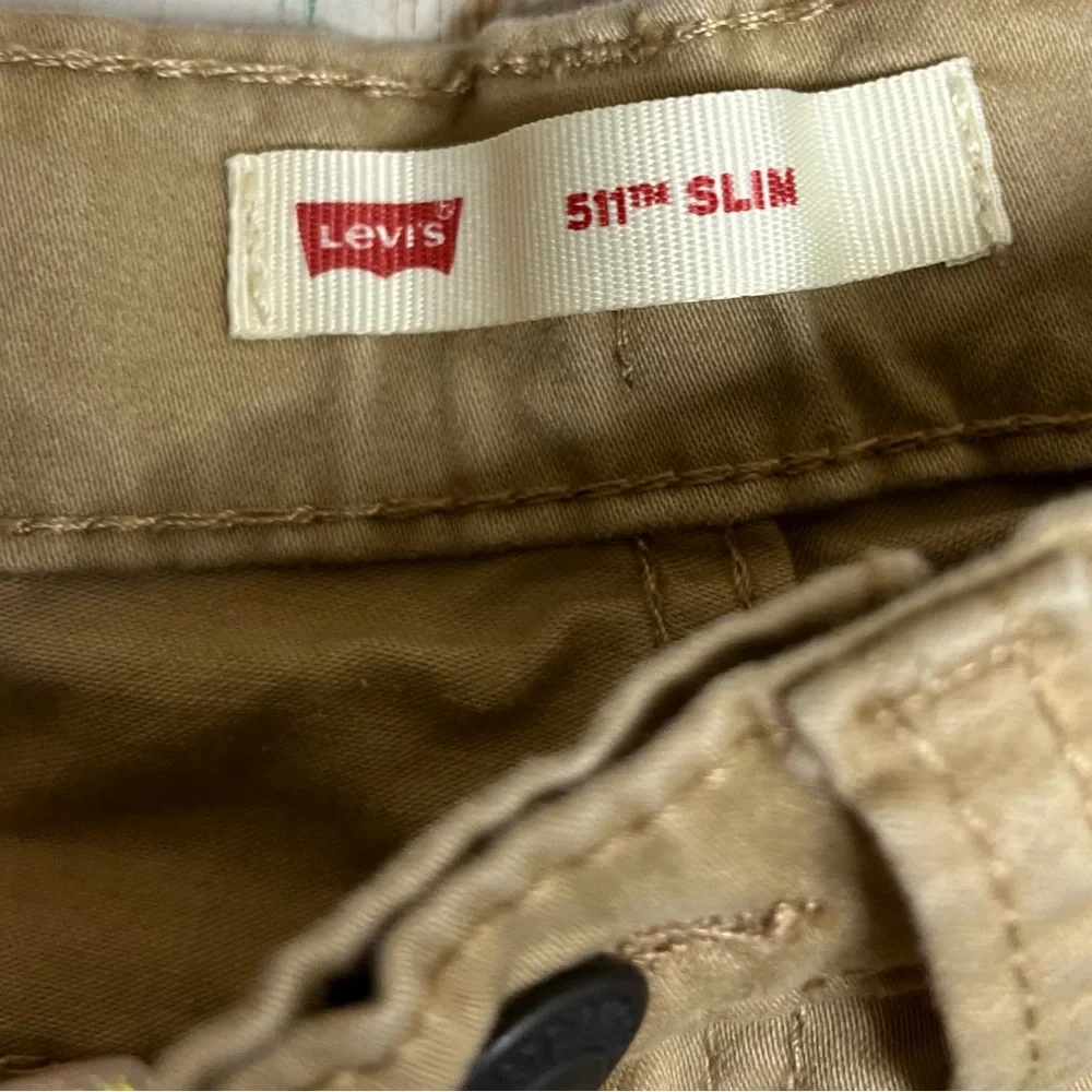 Levi's Boys 2-Pack 511 Slim Jeans - Light Blue and Khaki